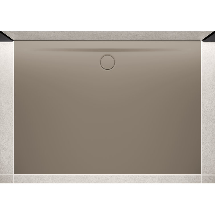 Kaldewei Superplan Zero Steel Enamel Shower Tray Wayfair.co.uk